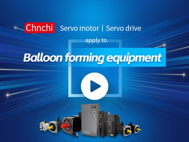 Servo application in balloon forming equipment