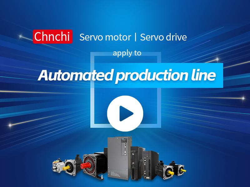 Automated production line for servo motors and servo drives